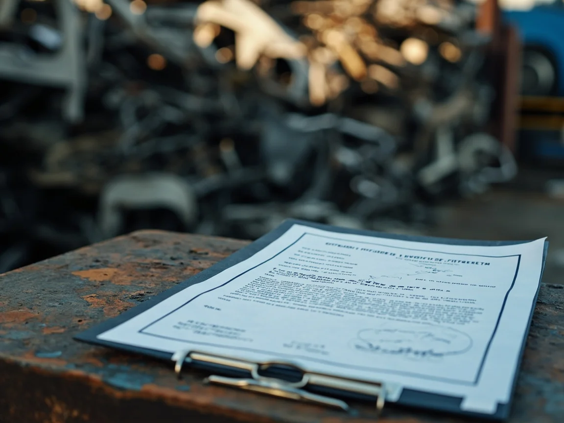 Certificat de destruction v&eacute;hicule &middot; image &agrave; la une