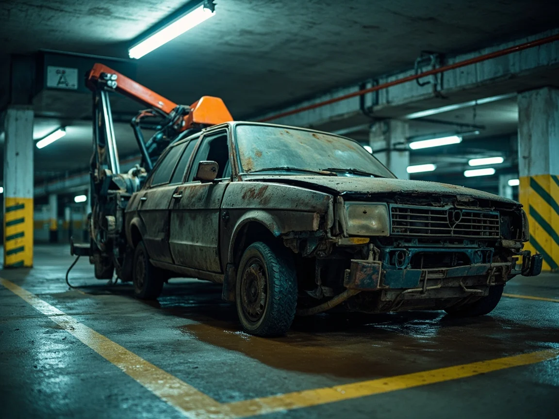 Enl&egrave;vement &eacute;pave sous-sol / parking &middot; image &agrave; la une