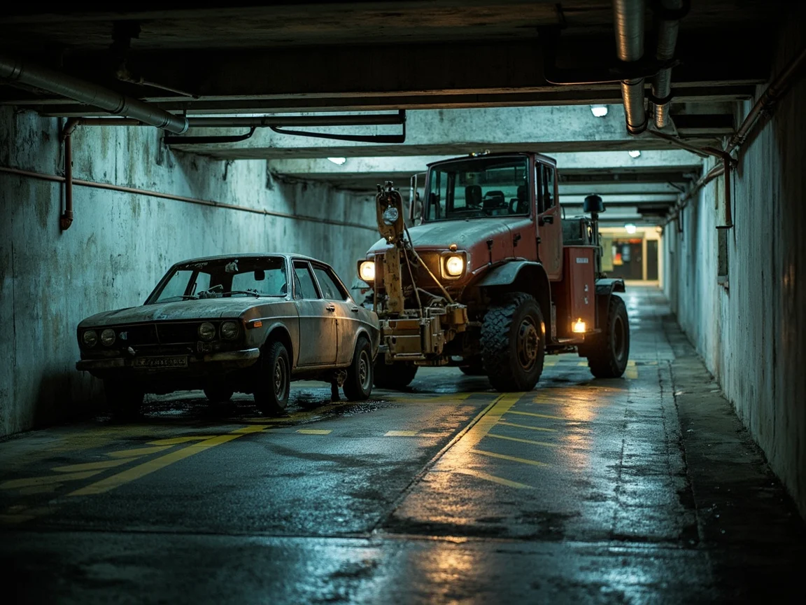 Enl&egrave;vement &eacute;pave sous-sol / parking &middot; image &agrave; la une