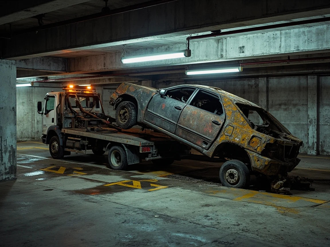 Enl&egrave;vement &eacute;pave sous-sol / parking &middot; image &agrave; la une