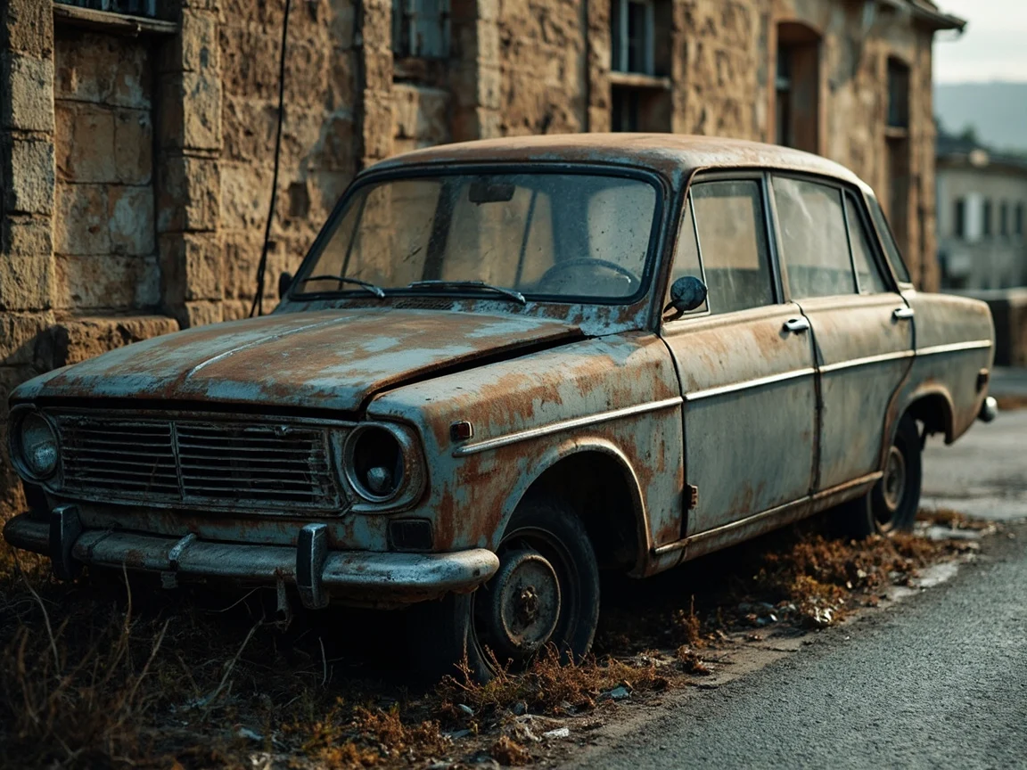 Epave voiture &middot; image &agrave; la une