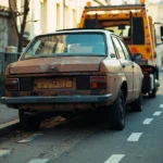 Epave voiture &mdash; Epave voiture Noisy-Le-Roi, 78590 &middot; image &agrave; la une