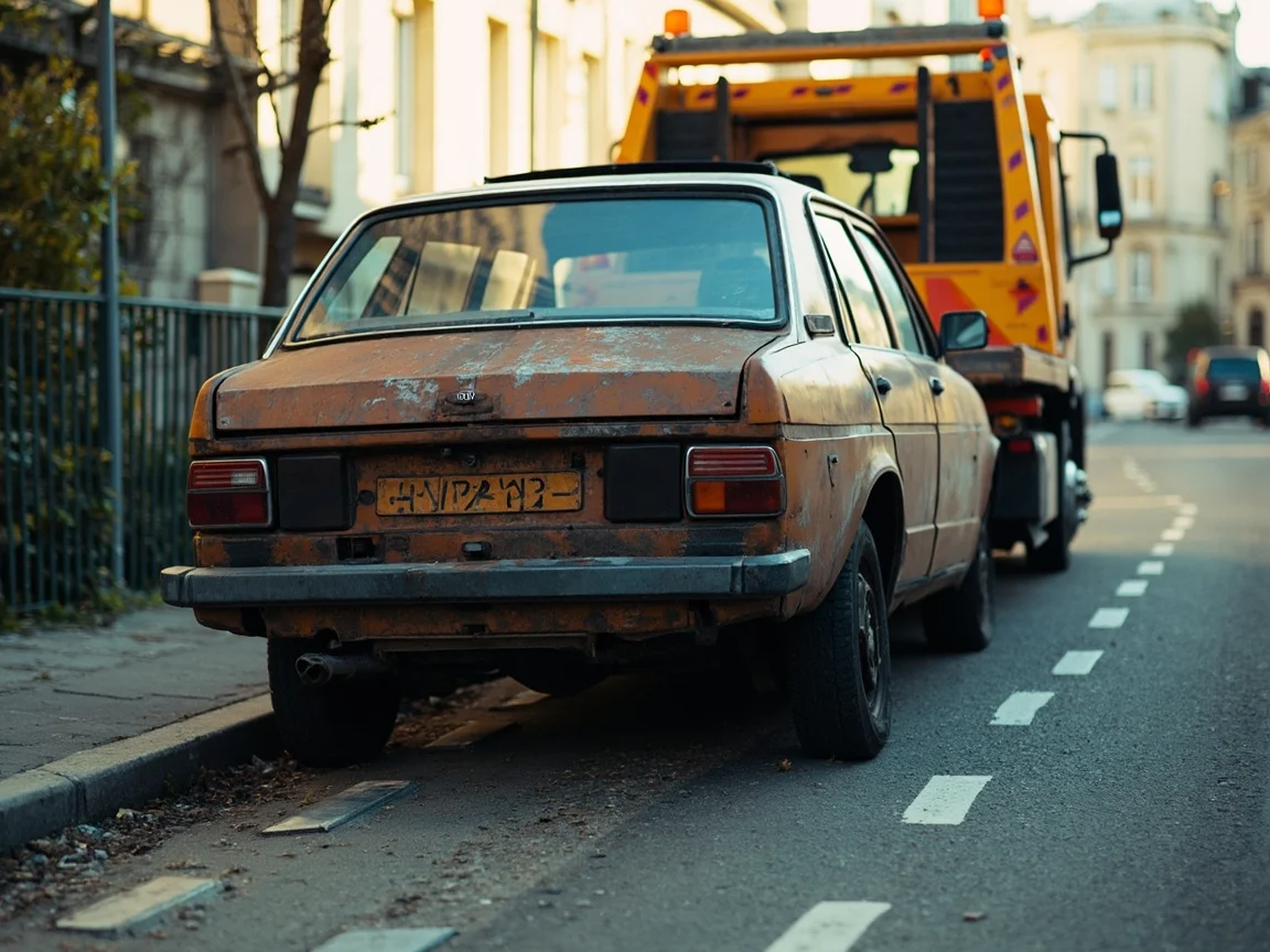 Epave voiture &middot; image &agrave; la une