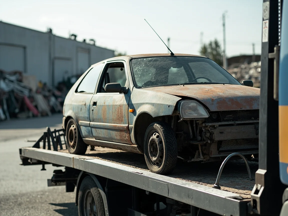 Mettre sa voiture &agrave; la casse &middot; image &agrave; la une