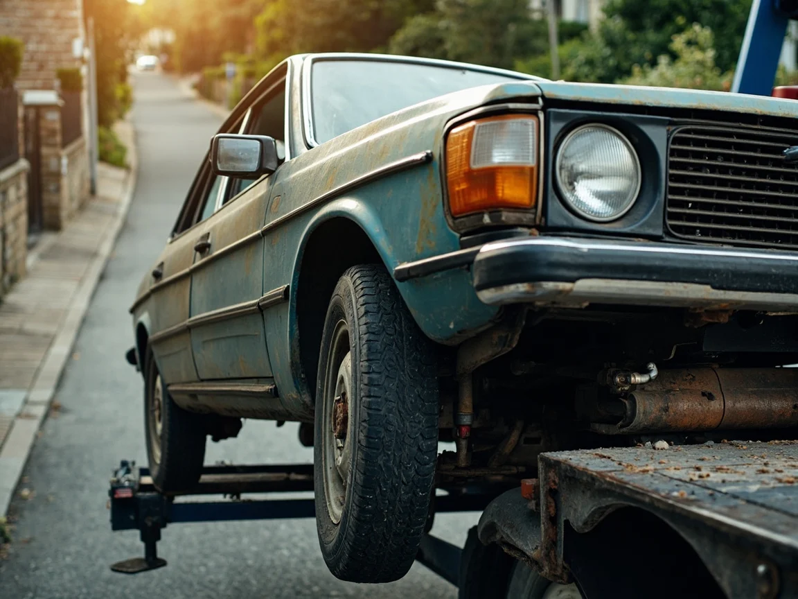 Mettre sa voiture &agrave; la casse &middot; image &agrave; la une