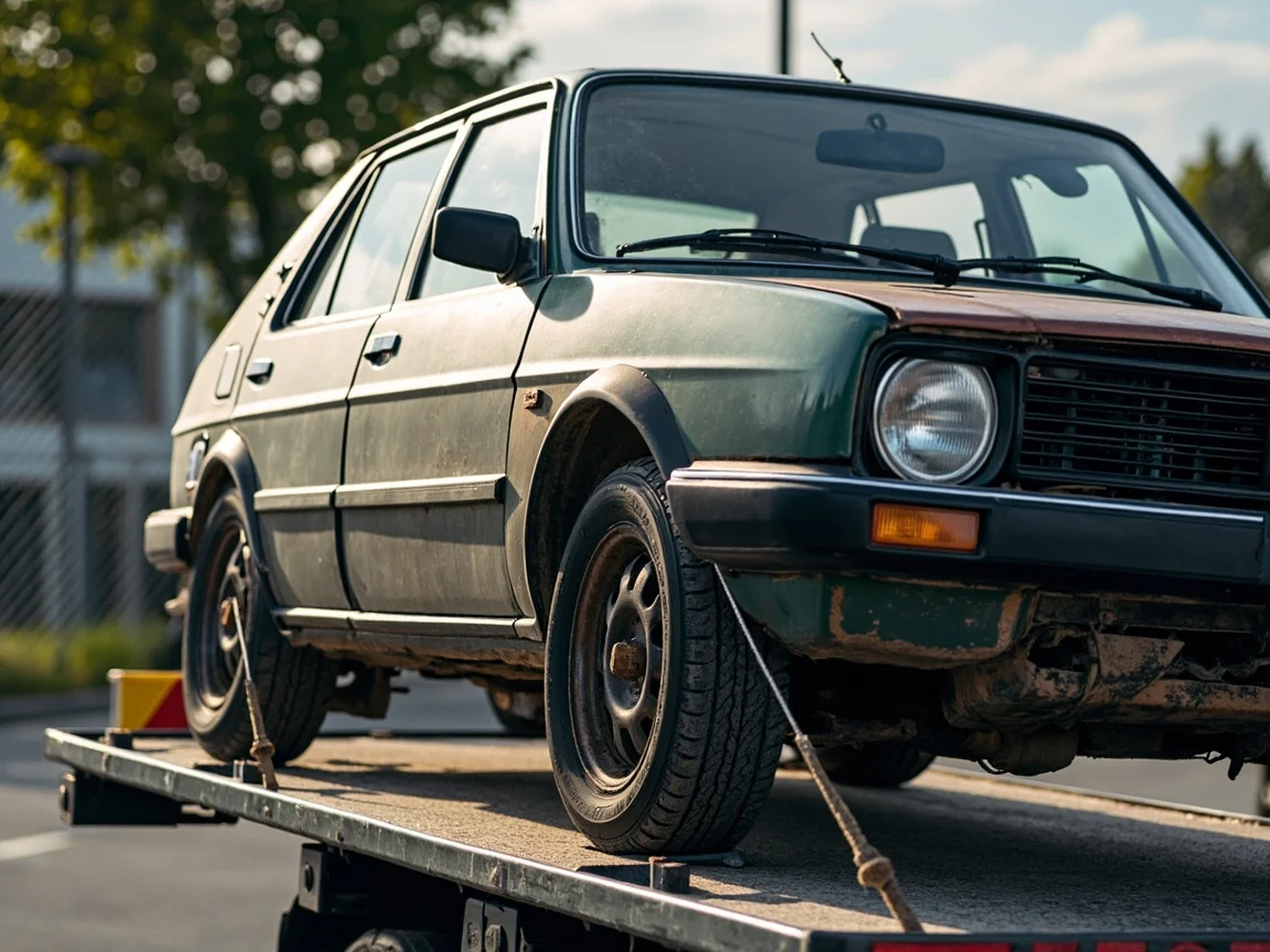 Mettre sa voiture &agrave; la casse &middot; image &agrave; la une