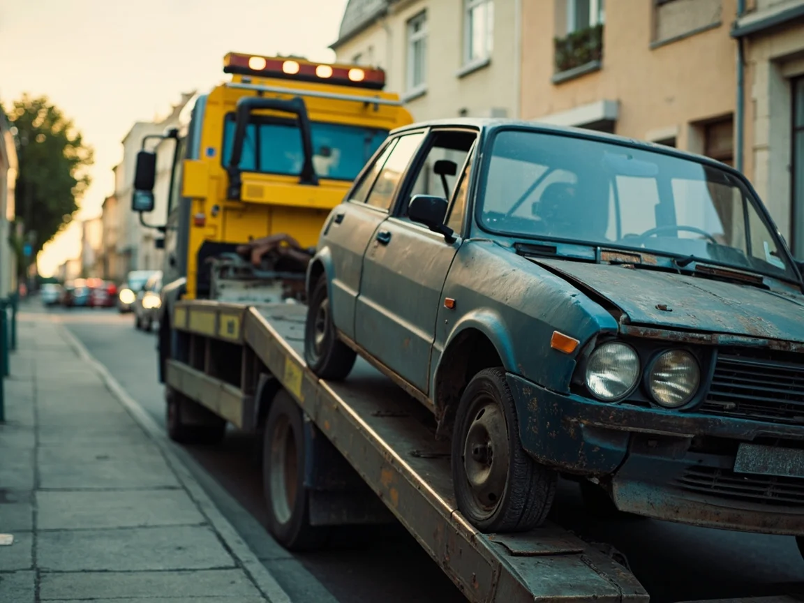 Mettre sa voiture &agrave; la casse &middot; image &agrave; la une