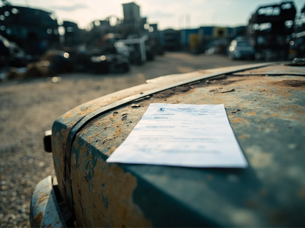 Certificat de destruction v&eacute;hicule &middot; image &agrave; la une
