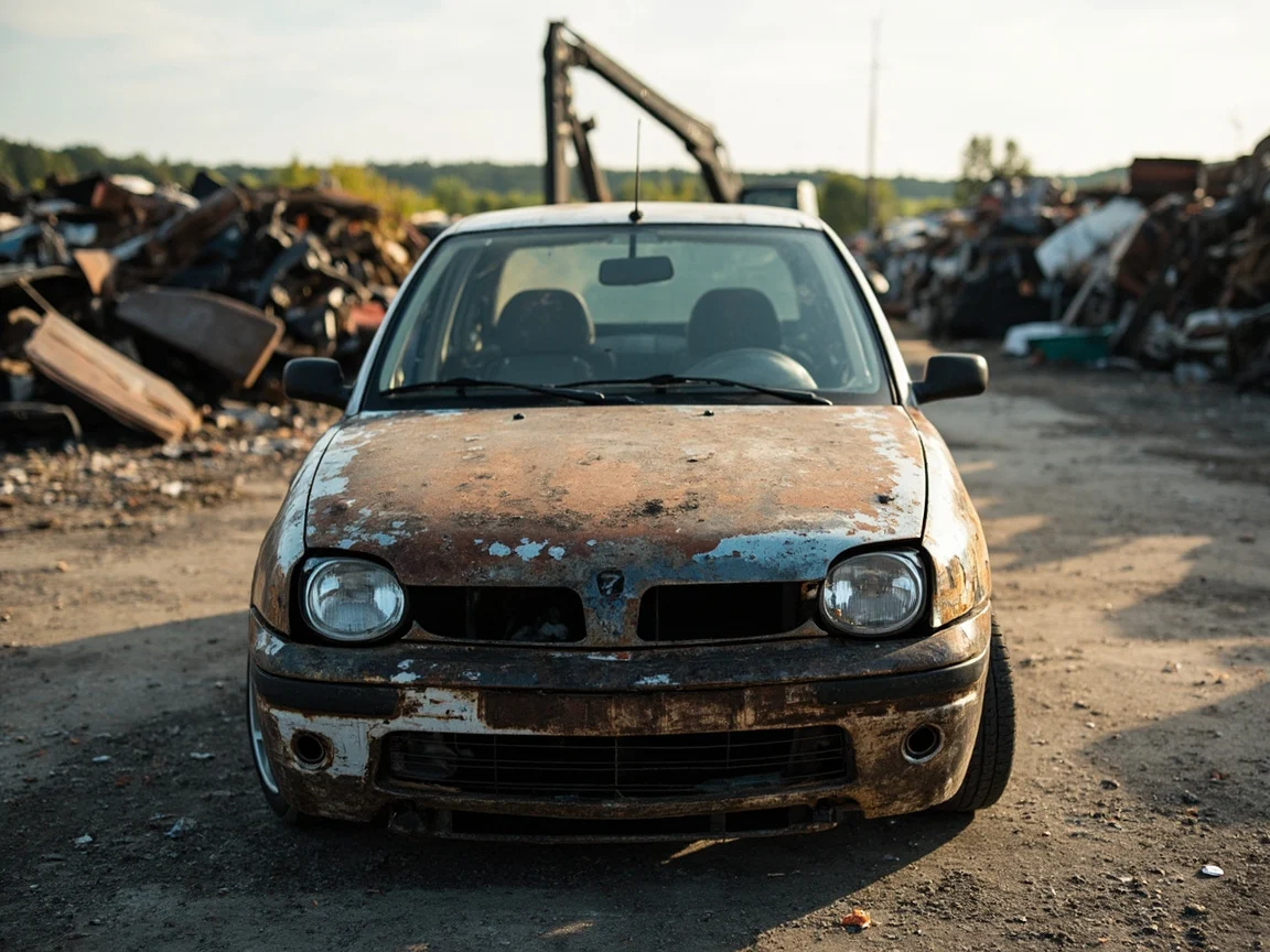 Destruction voiture &middot; image &agrave; la une