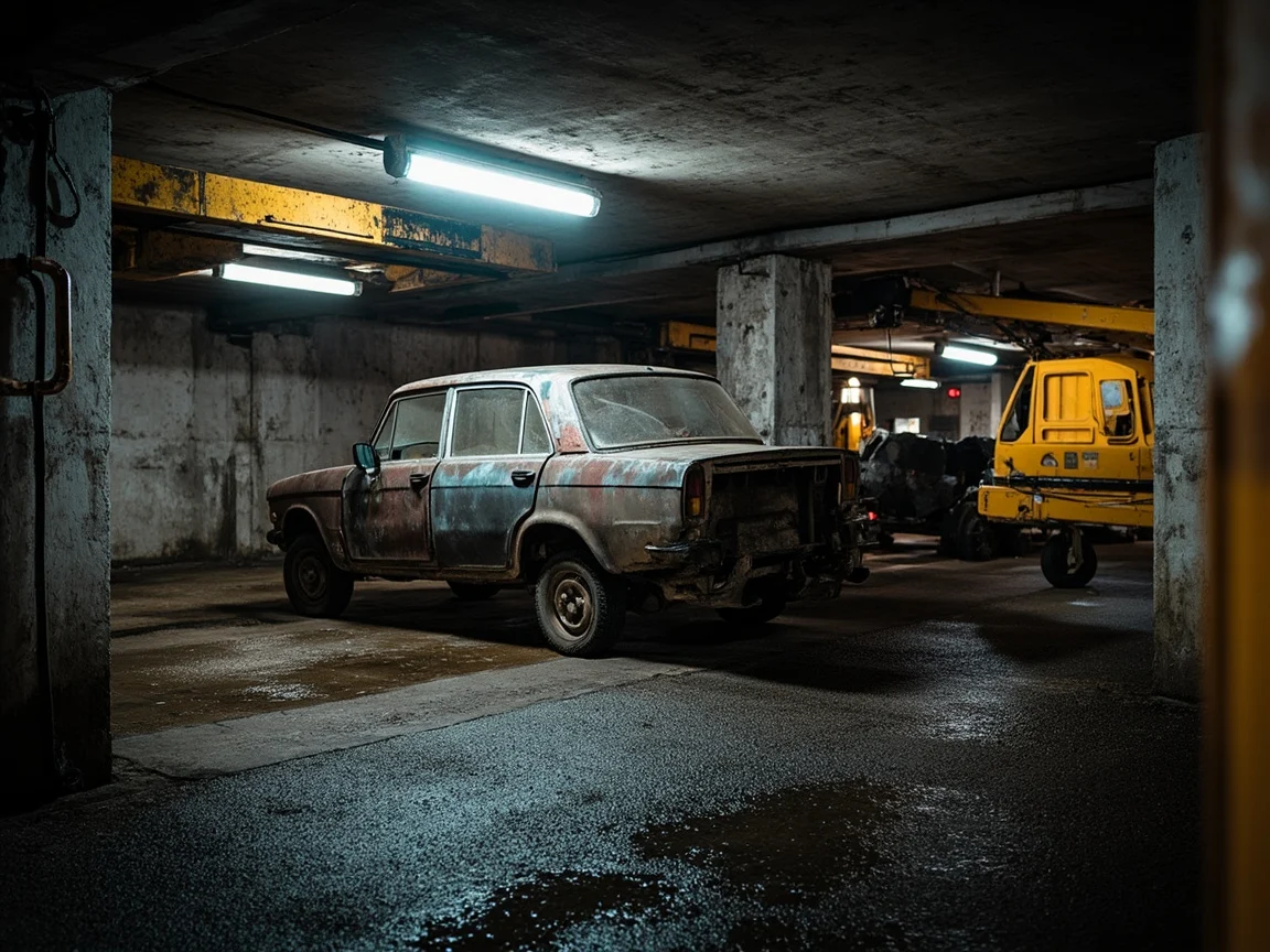 Enl&egrave;vement &eacute;pave sous-sol / parking &middot; image &agrave; la une