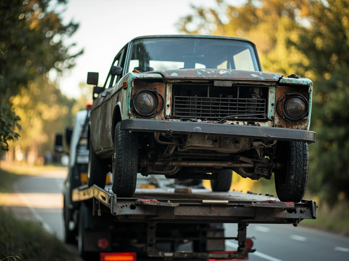 Epave voiture &middot; image &agrave; la une