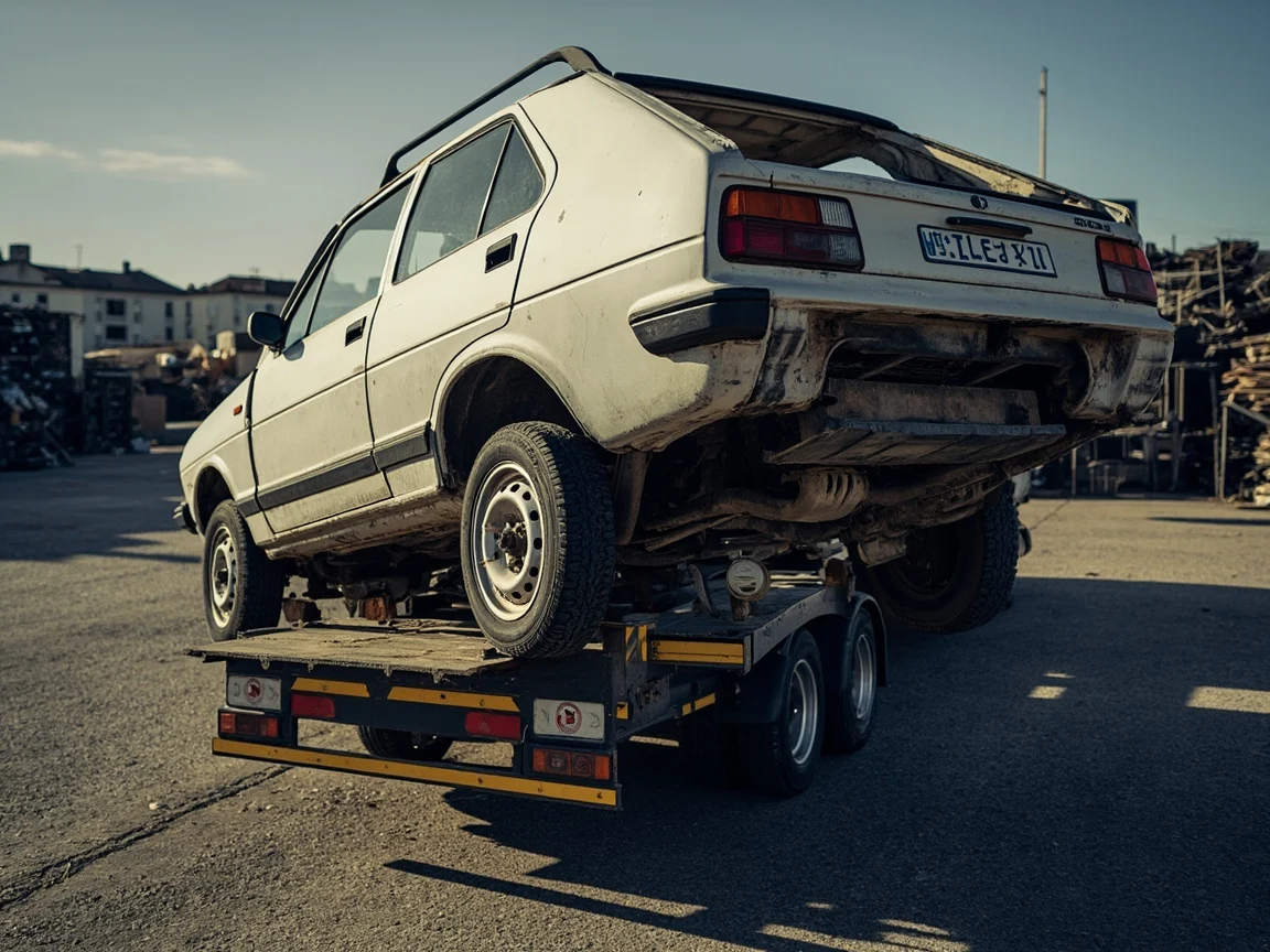 Mettre sa voiture &agrave; la casse &middot; image &agrave; la une