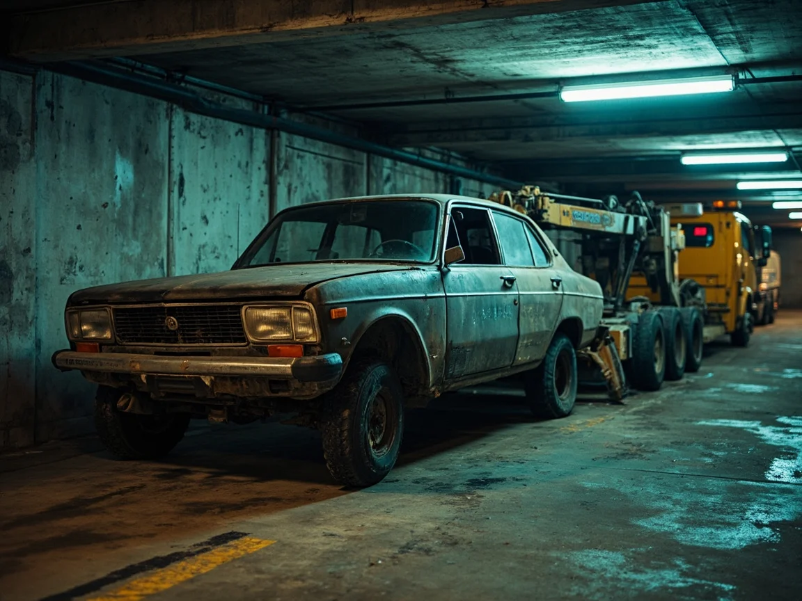 Enl&egrave;vement &eacute;pave sous-sol / parking &middot; image &agrave; la une