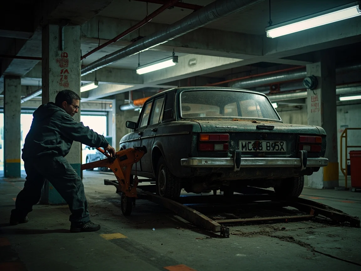 Enl&egrave;vement &eacute;pave sous-sol / parking &middot; image &agrave; la une