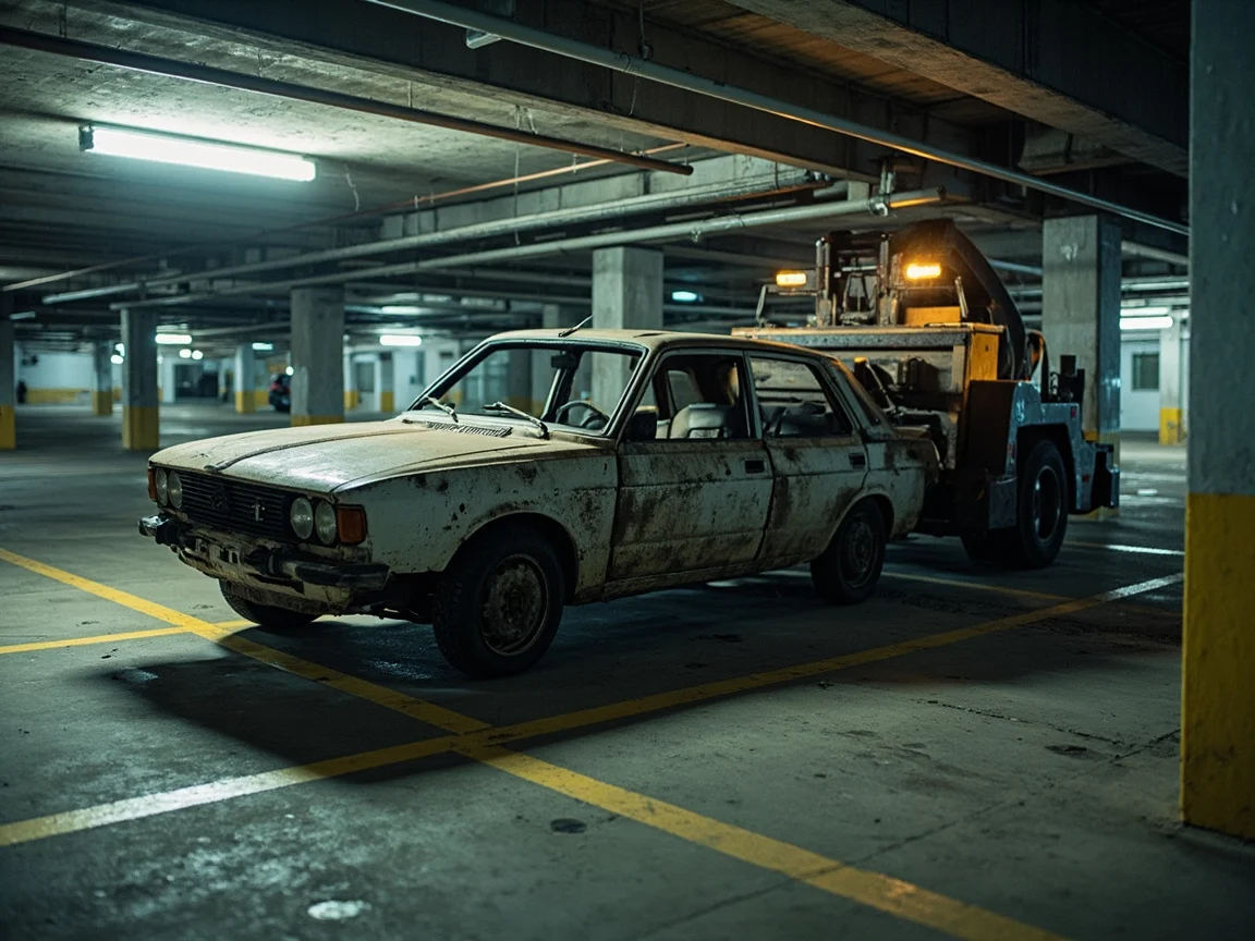 Enl&egrave;vement &eacute;pave sous-sol / parking &middot; image &agrave; la une