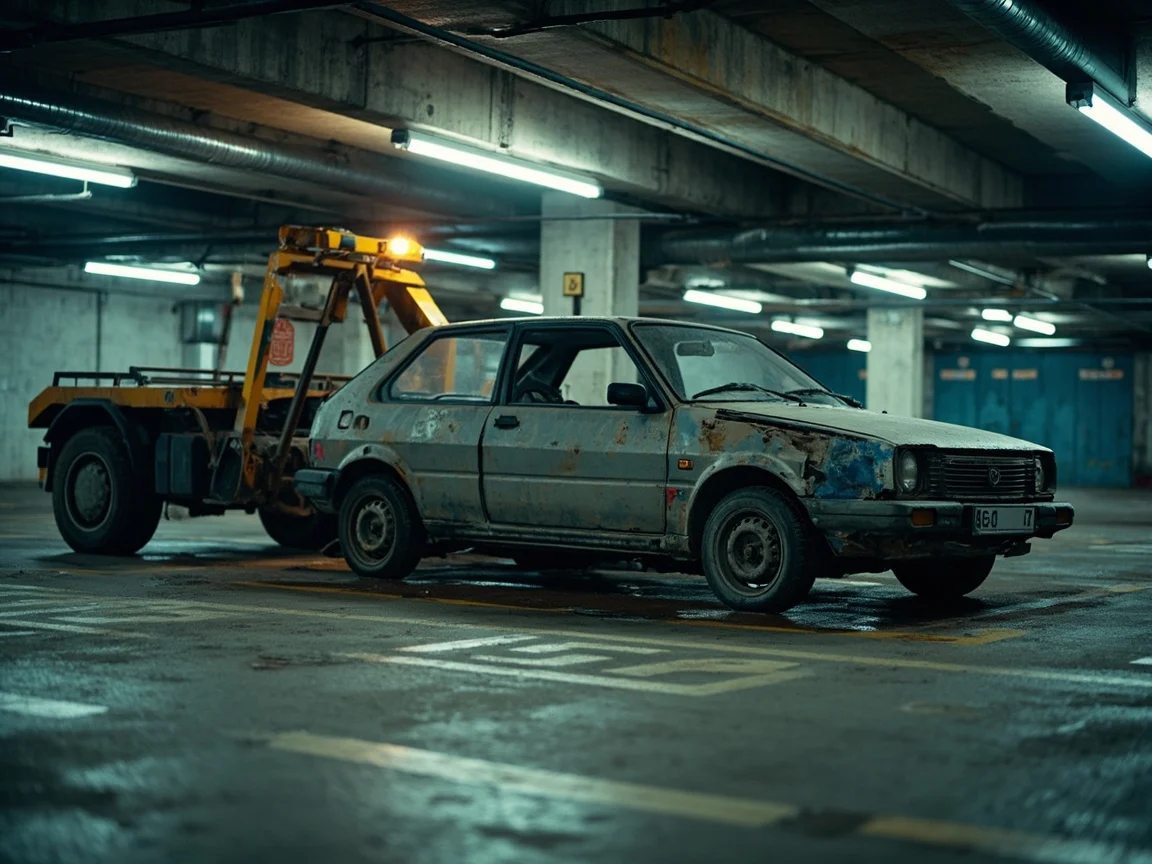 Enl&egrave;vement &eacute;pave sous-sol / parking &middot; image &agrave; la une