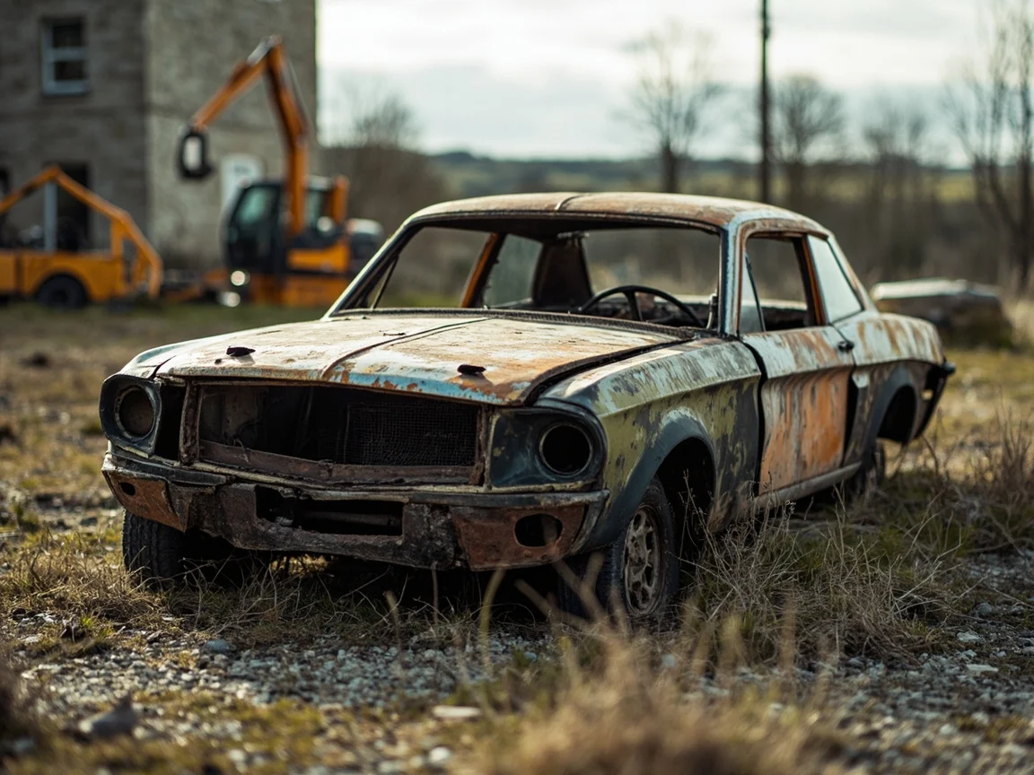 Epave voiture &middot; image &agrave; la une
