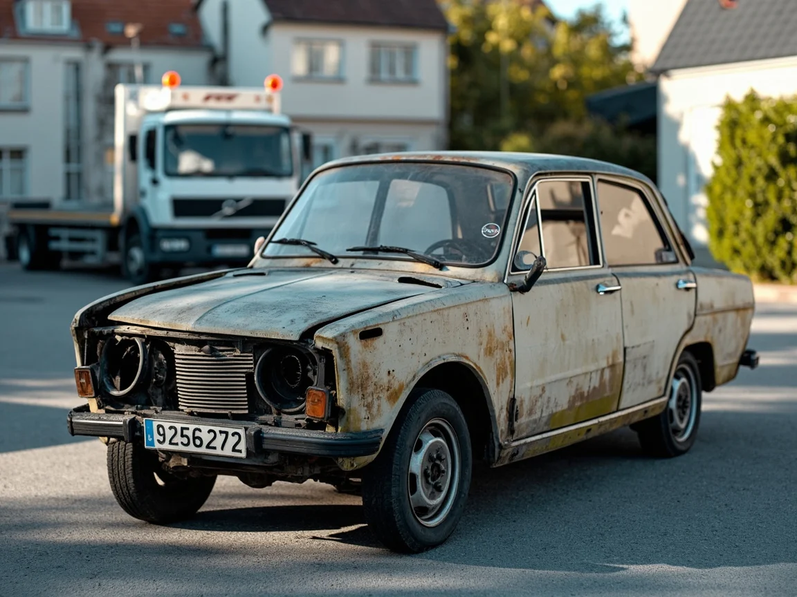 Epave voiture &middot; image &agrave; la une