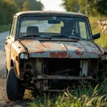 Epave voiture &mdash; Epave voiture - Maisse - Essonne &middot; image &agrave; la une