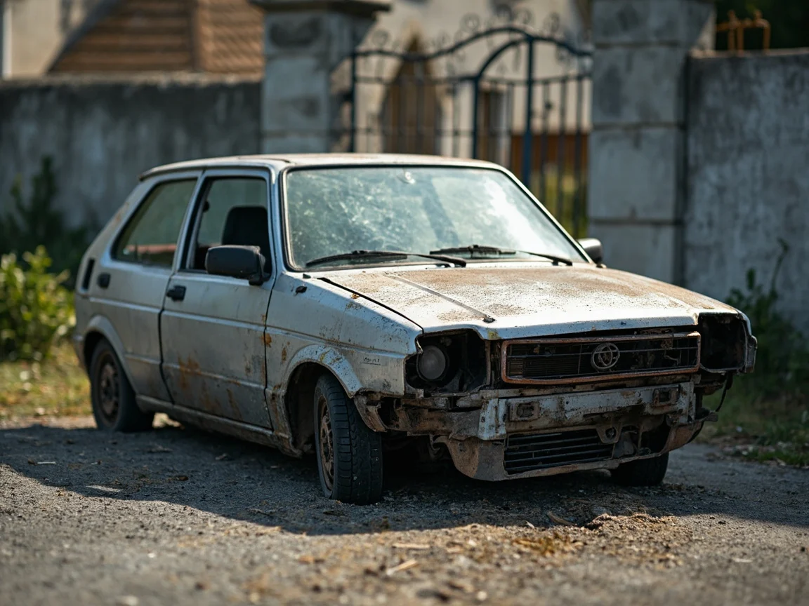 Epave voiture &middot; image &agrave; la une