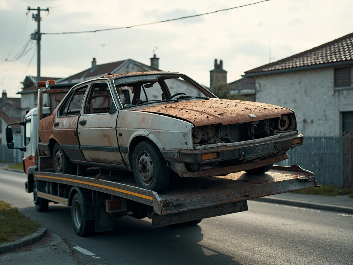 Mettre sa voiture &agrave; la casse &middot; image &agrave; la une