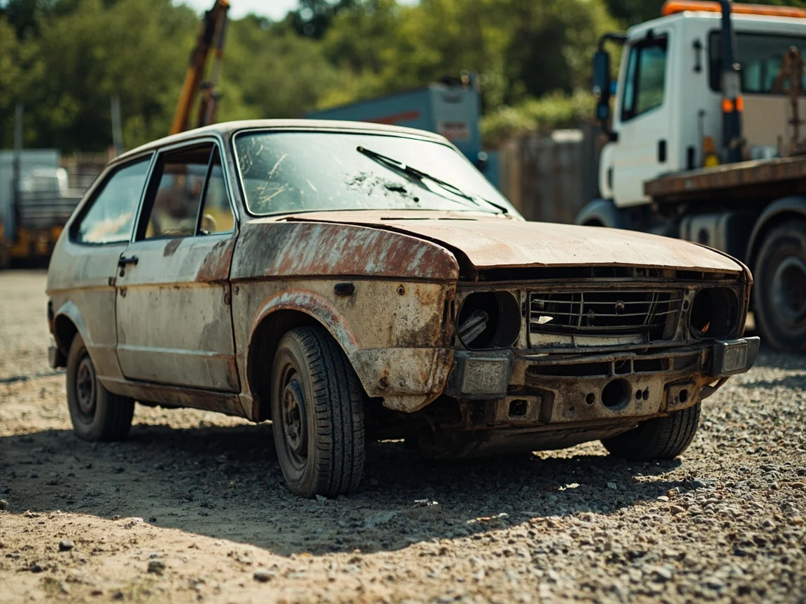 Mettre sa voiture &agrave; la casse &middot; image &agrave; la une