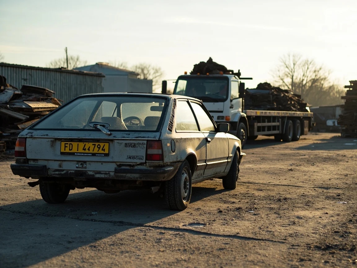 Mettre sa voiture &agrave; la casse &middot; image &agrave; la une