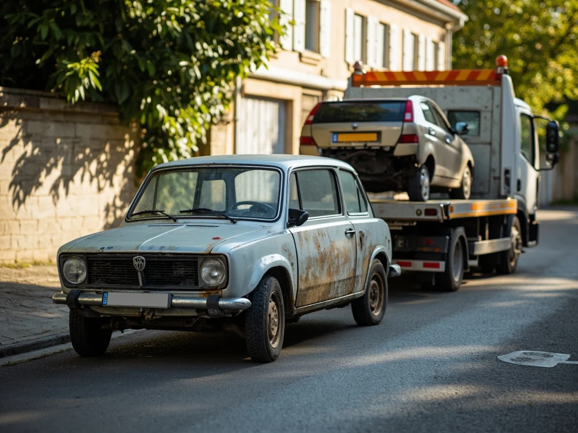 Mettre sa voiture &agrave; la casse &middot; image &agrave; la une