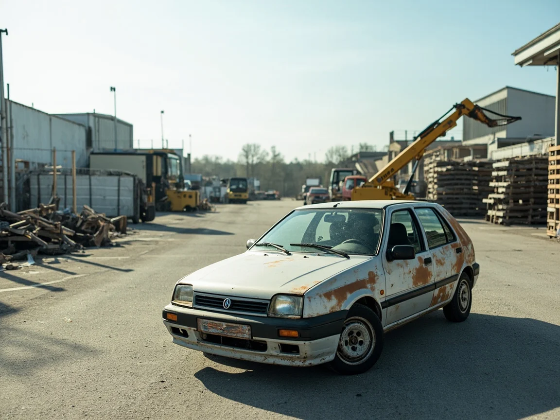 Mettre sa voiture &agrave; la casse &middot; image &agrave; la une