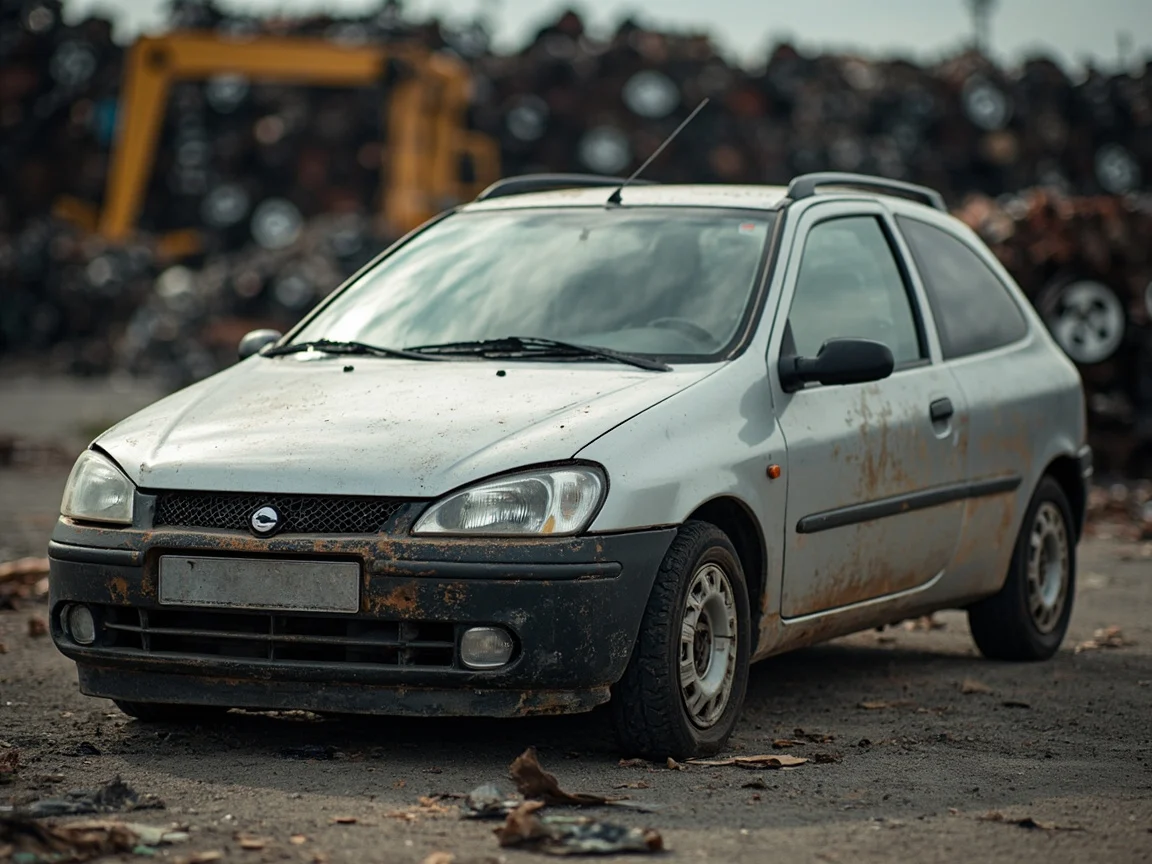 Destruction voiture &middot; image &agrave; la une