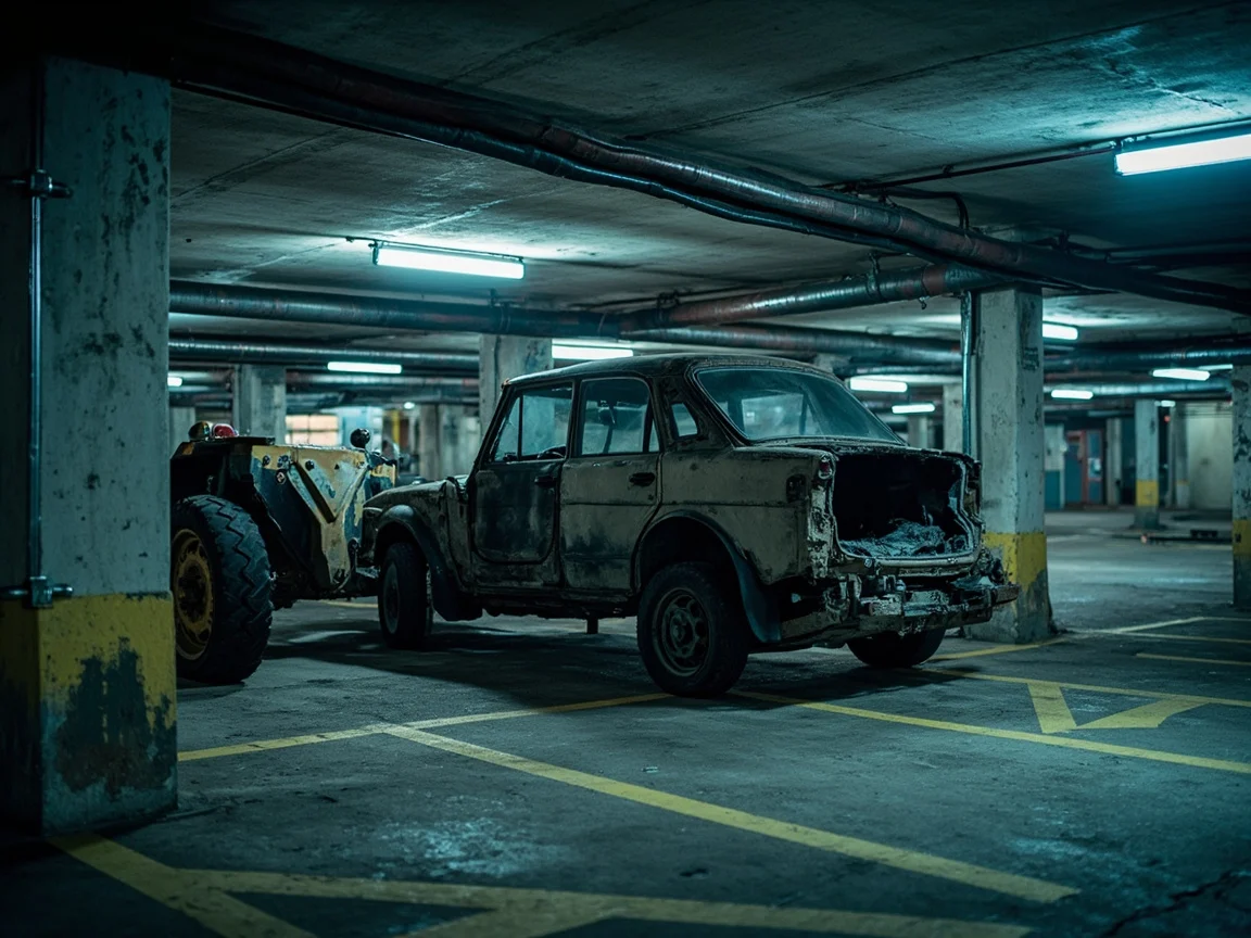 Enl&egrave;vement &eacute;pave sous-sol / parking &middot; image &agrave; la une