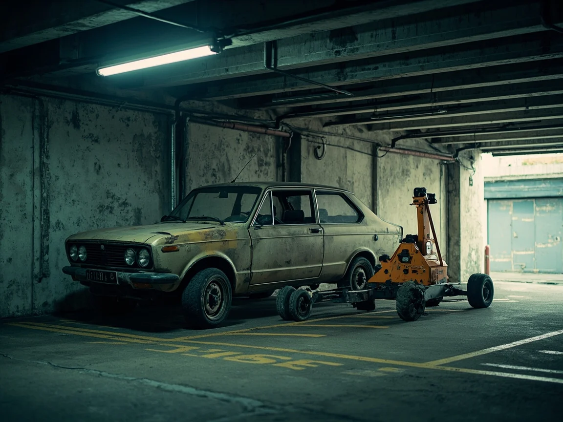 Enl&egrave;vement &eacute;pave sous-sol / parking &middot; image &agrave; la une
