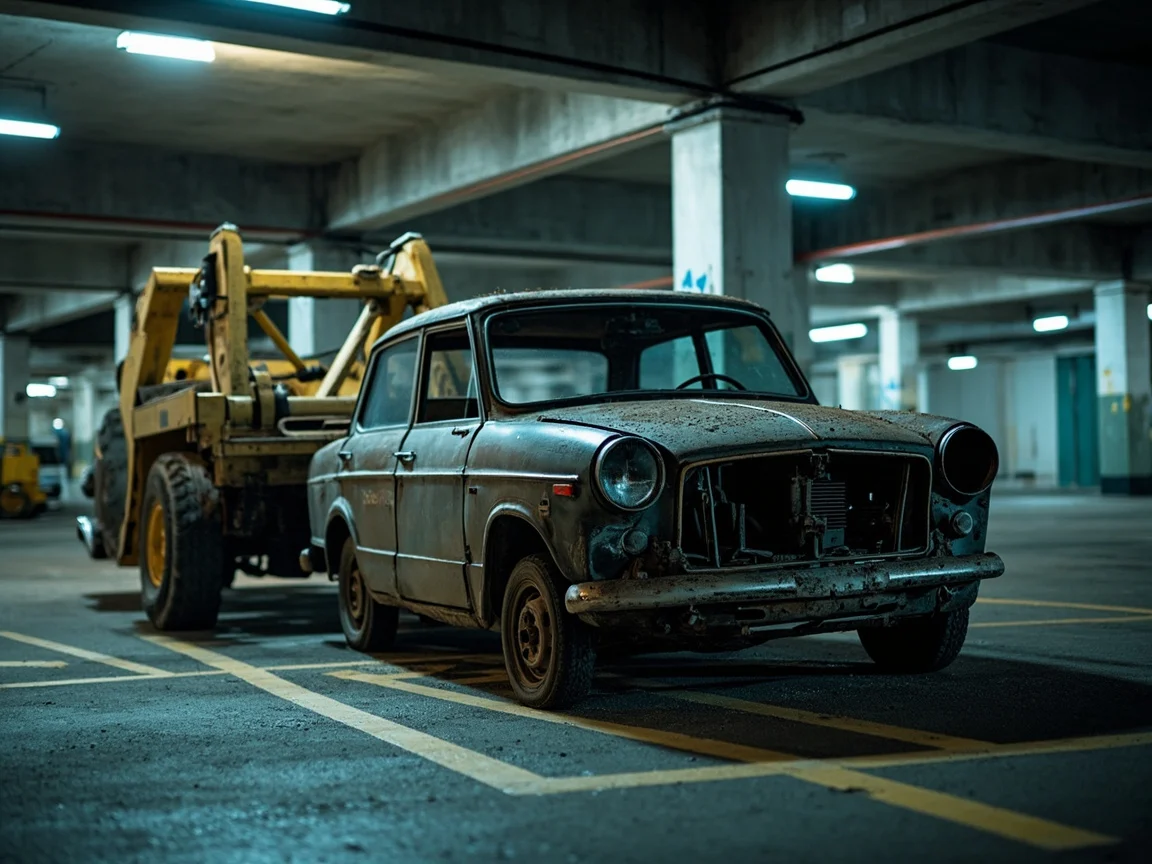 Enl&egrave;vement &eacute;pave sous-sol / parking &middot; image &agrave; la une