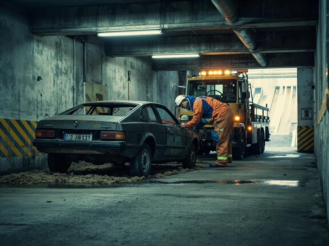 Enl&egrave;vement &eacute;pave sous-sol / parking &middot; image &agrave; la une