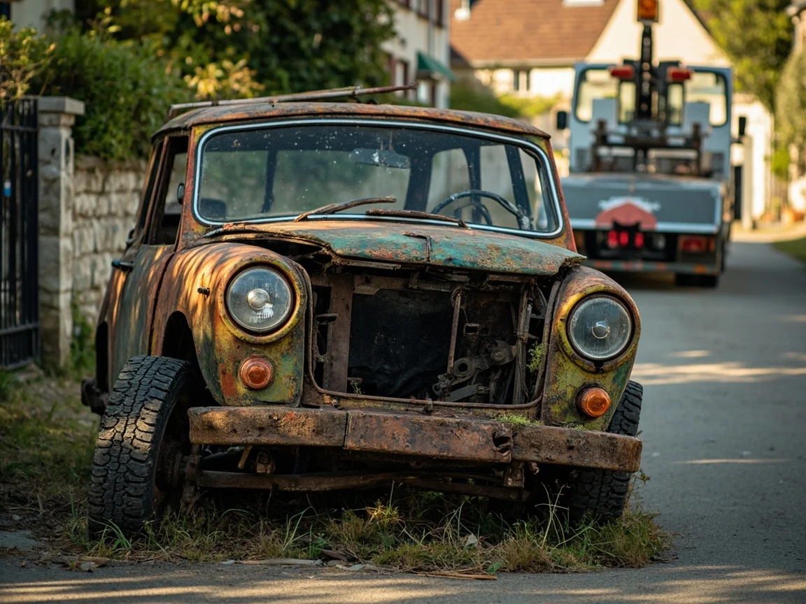 Epave voiture &middot; image &agrave; la une