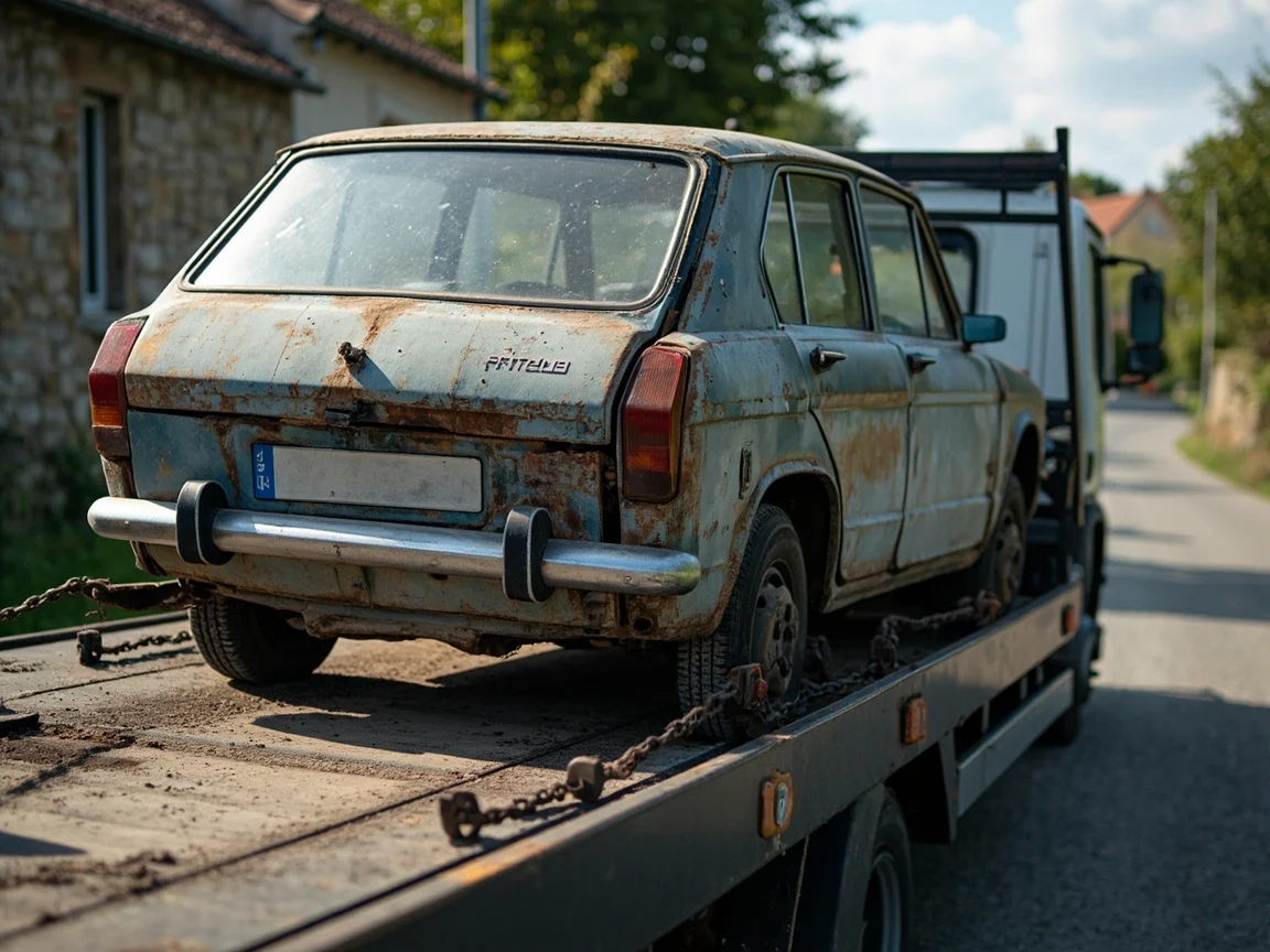 Mettre sa voiture &agrave; la casse &middot; image &agrave; la une