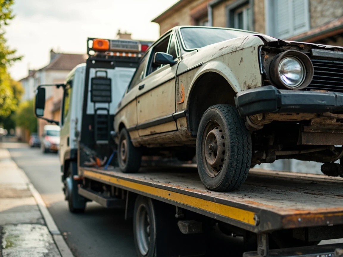 Mettre sa voiture &agrave; la casse &middot; image &agrave; la une
