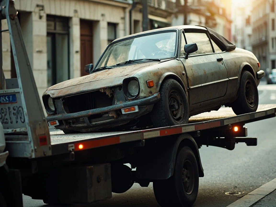 Mettre sa voiture &agrave; la casse &middot; image &agrave; la une