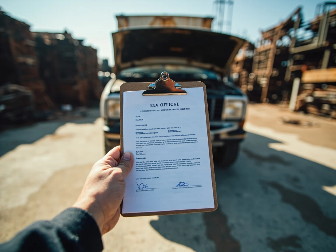 Certificat de destruction v&eacute;hicule &middot; image &agrave; la une