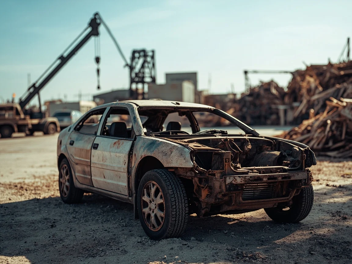 Destruction voiture &middot; image &agrave; la une