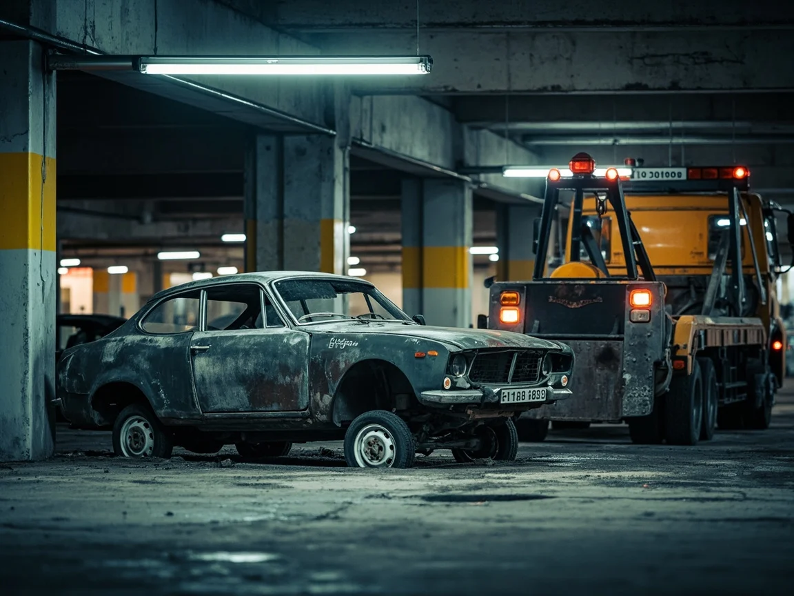 Enl&egrave;vement &eacute;pave sous-sol / parking &middot; image &agrave; la une