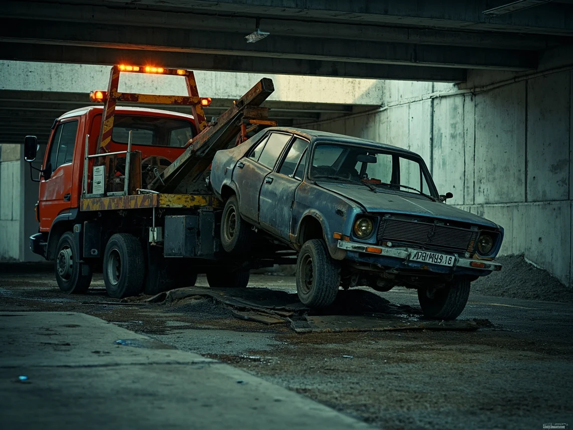 Enl&egrave;vement &eacute;pave sous-sol / parking &middot; image &agrave; la une
