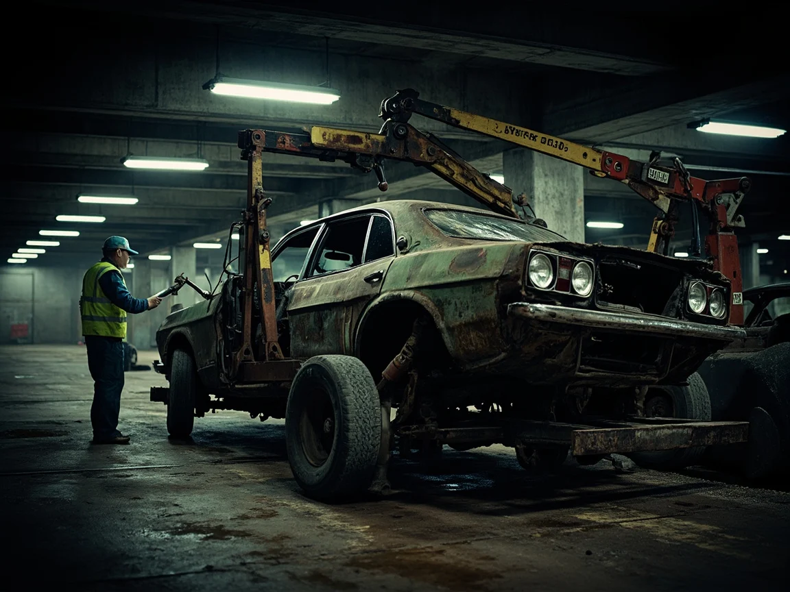 Enl&egrave;vement &eacute;pave sous-sol / parking &middot; image &agrave; la une