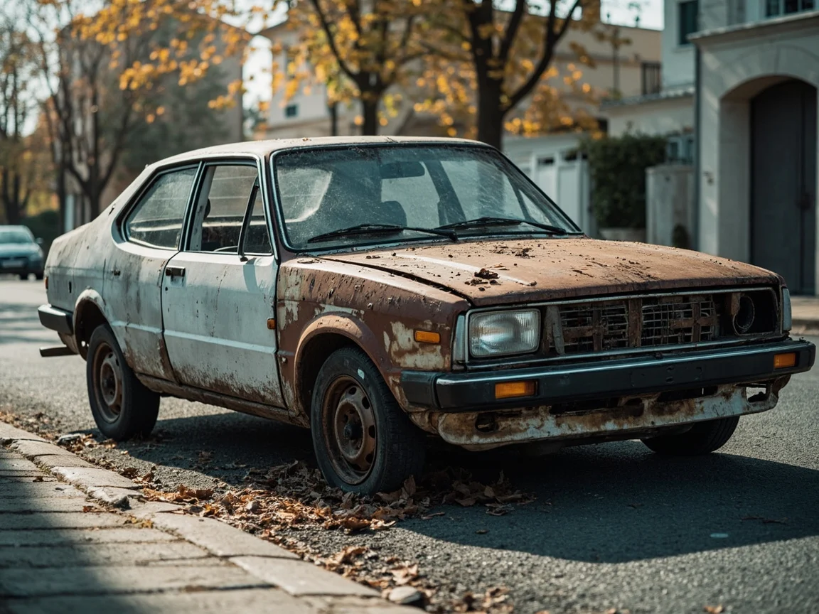 Epave voiture &middot; image &agrave; la une