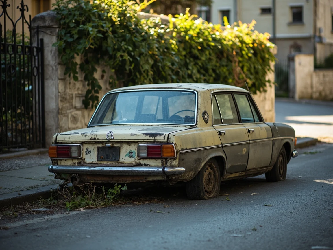 Epave voiture &middot; image &agrave; la une