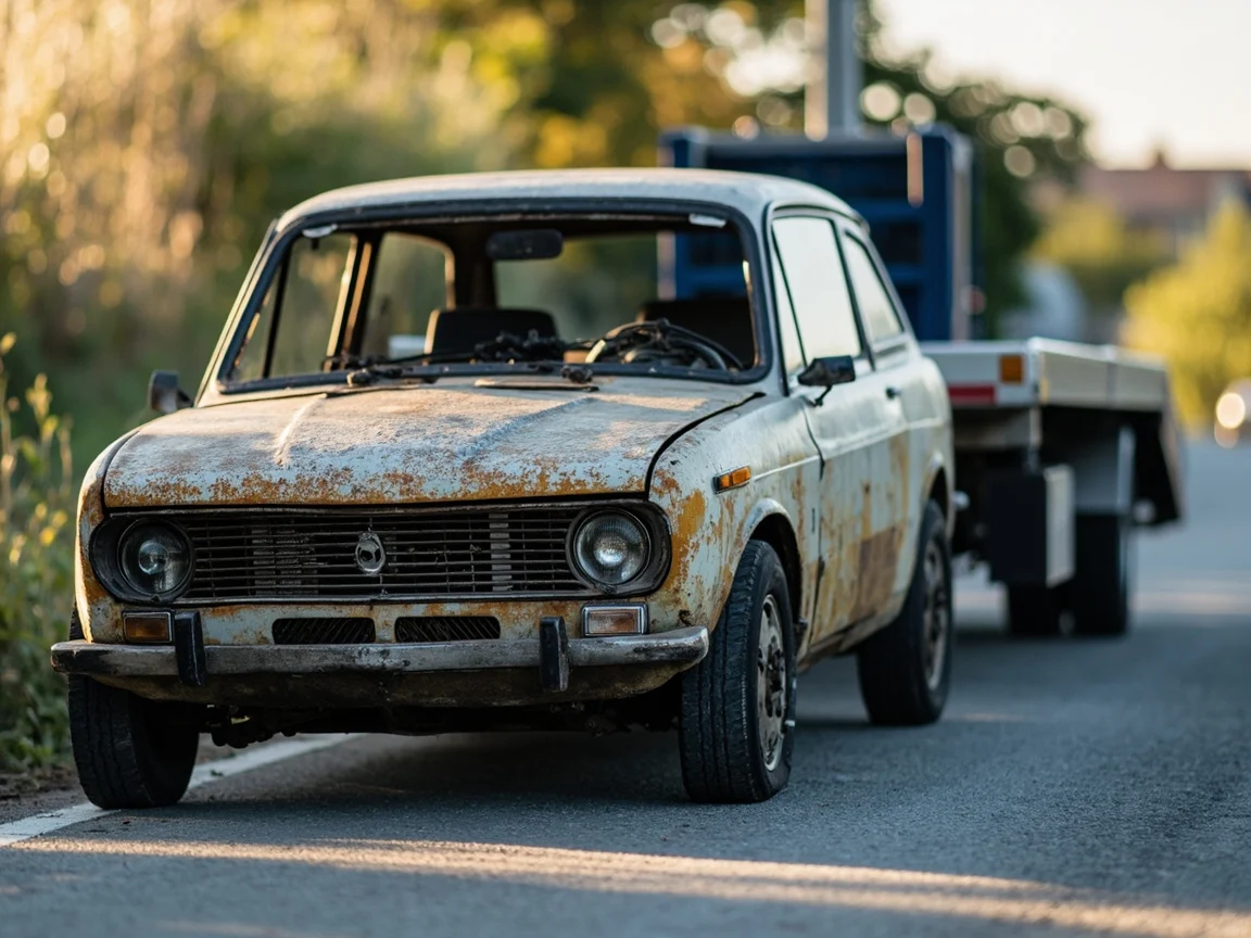 Mettre sa voiture &agrave; la casse &middot; image &agrave; la une