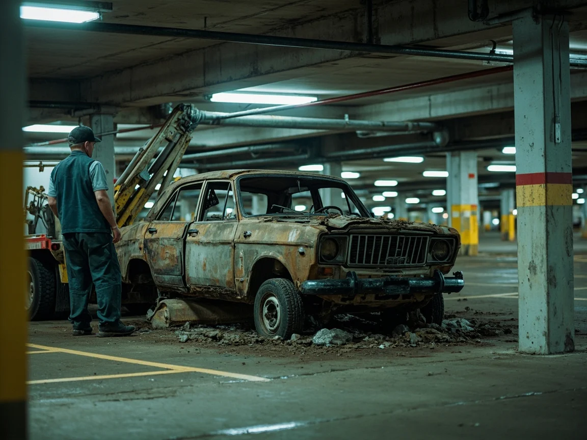 Enl&egrave;vement &eacute;pave sous-sol / parking &middot; image &agrave; la une