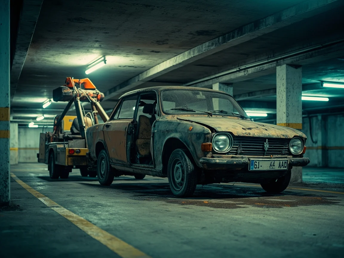 Enl&egrave;vement &eacute;pave sous-sol / parking &middot; image &agrave; la une