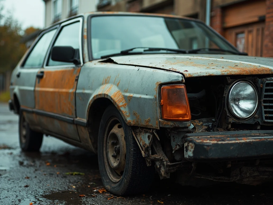 Epave voiture &middot; image &agrave; la une