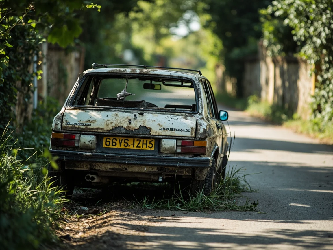Epave voiture &middot; image &agrave; la une